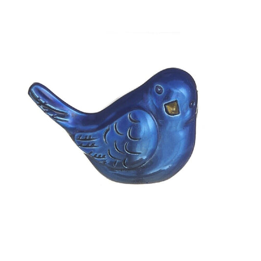 Bluebird of Happiness Tiny Bluebird Pocket Charm with Story Card Miniature 1 inch