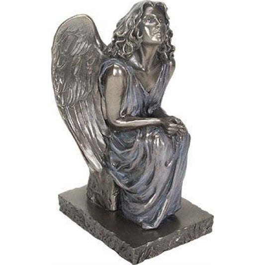 Christchurch Cathedral New Zealand Replica Waiting Angel Statue Figurine 9.25 inch