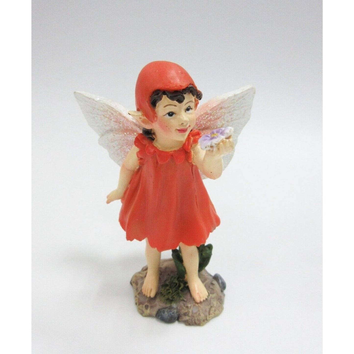 Mini Fairy Garden Fairies Set of 3 Decorative Mini Garden of Enchantment Figurine 3 Inch Starter Kit