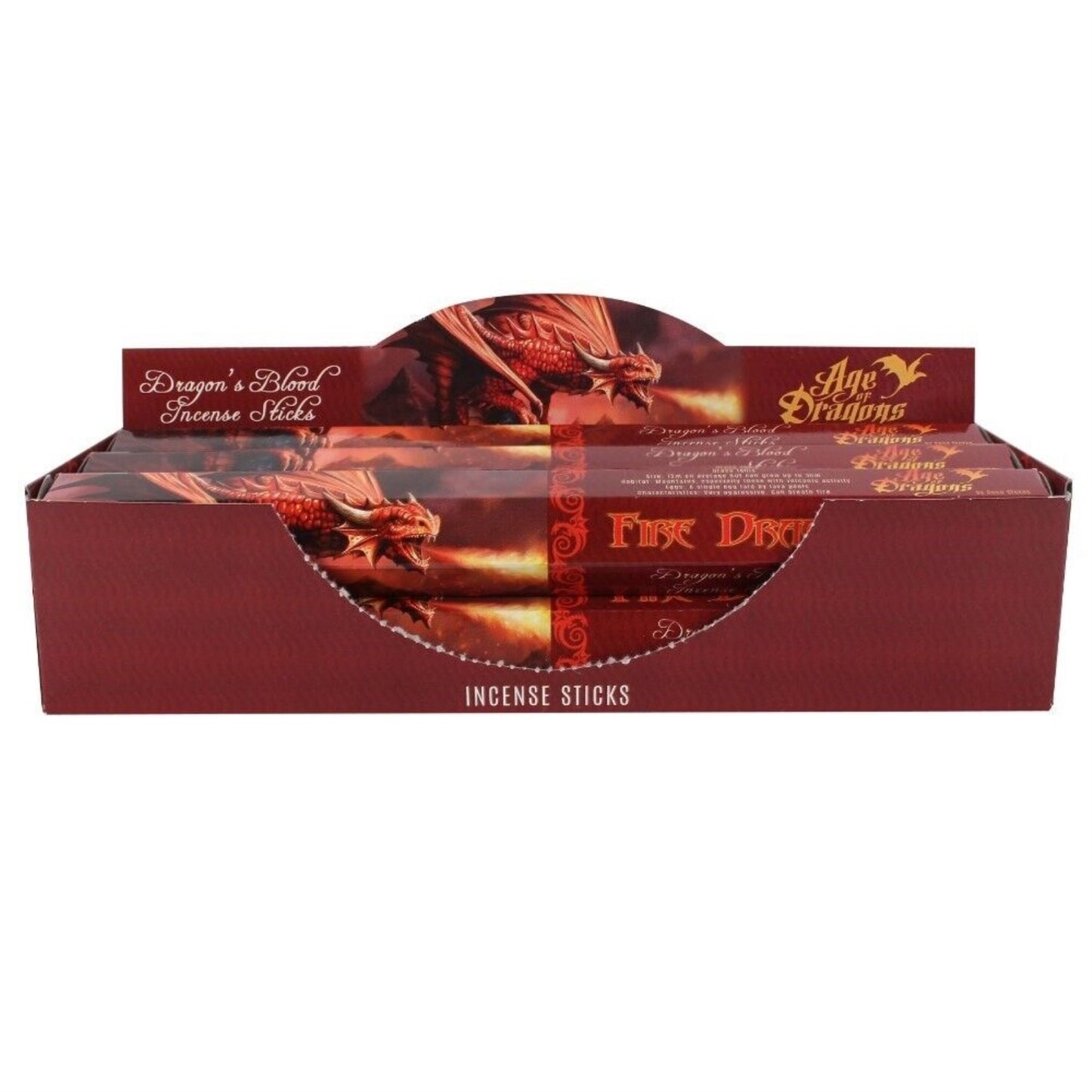 Anne Stokes Fire Dragon Dragon’s Blood Scent 120 Incense Sticks