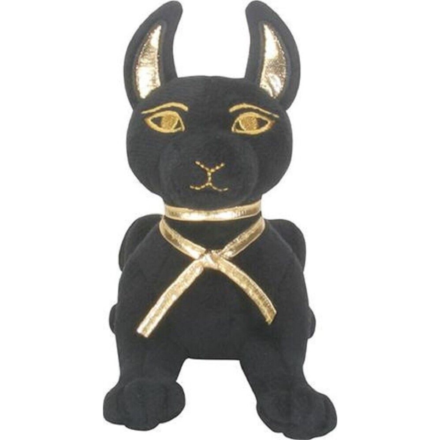 Egyptian God of the Afterlife Small Anubis Jackal Dog Plush Stuffed Animal 6.75 x 5.5 inch