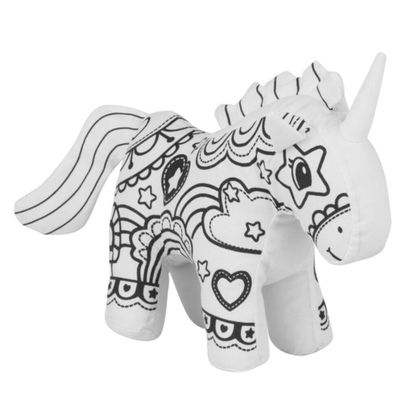 Ganz Unicorn 7 Inch Plush Stuffed Animal Mini Coloring Kit