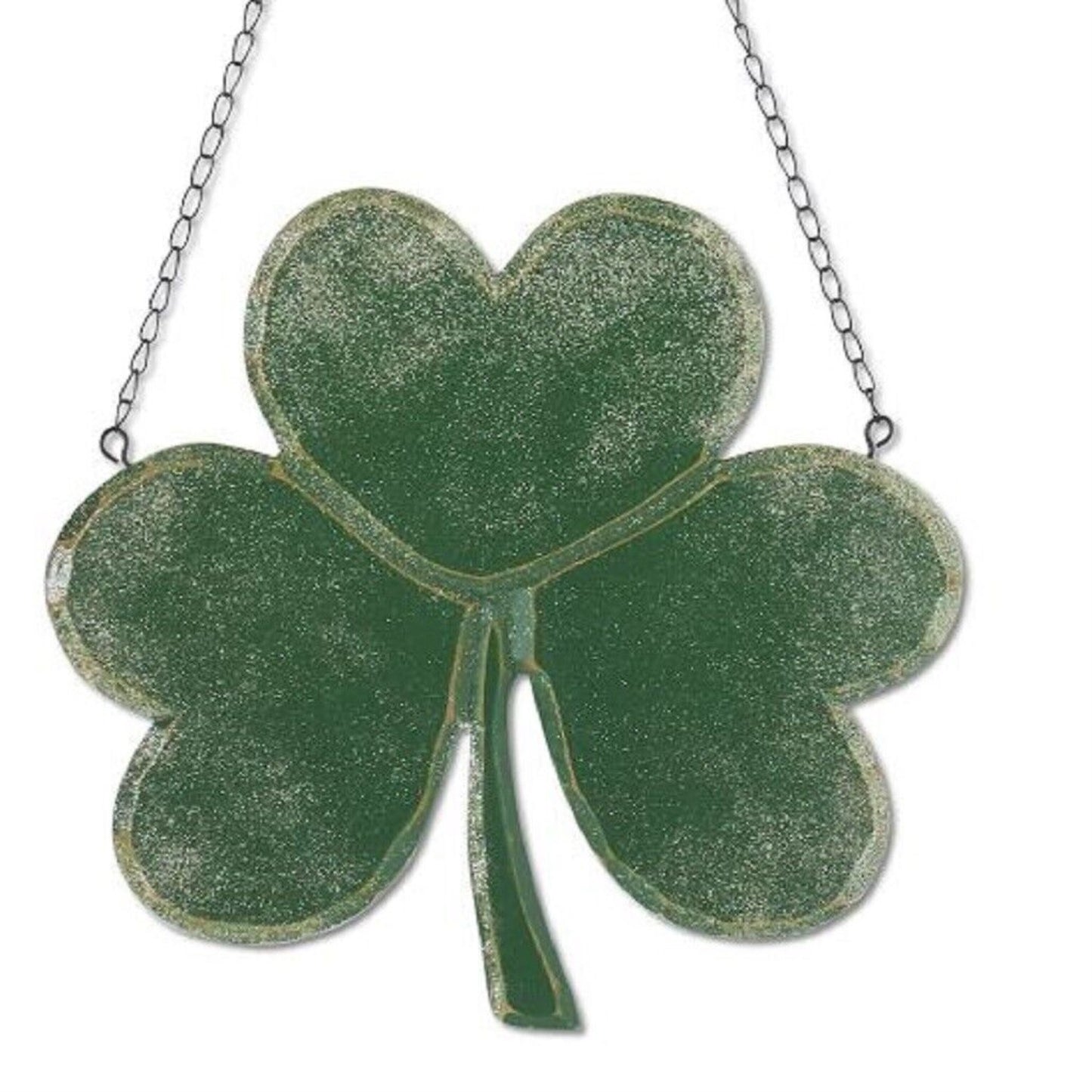 K&K Interiors Green Shamrock Resin Arrow Replacement Sign 11.5 inch - Arrow Sold Separately