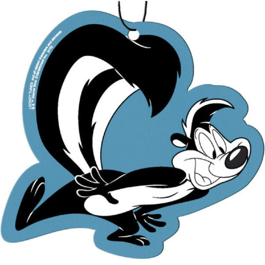 Spoontiques Looney Tunes Pepe Le Pew Air Freshener 3 Pack New Car Scent
