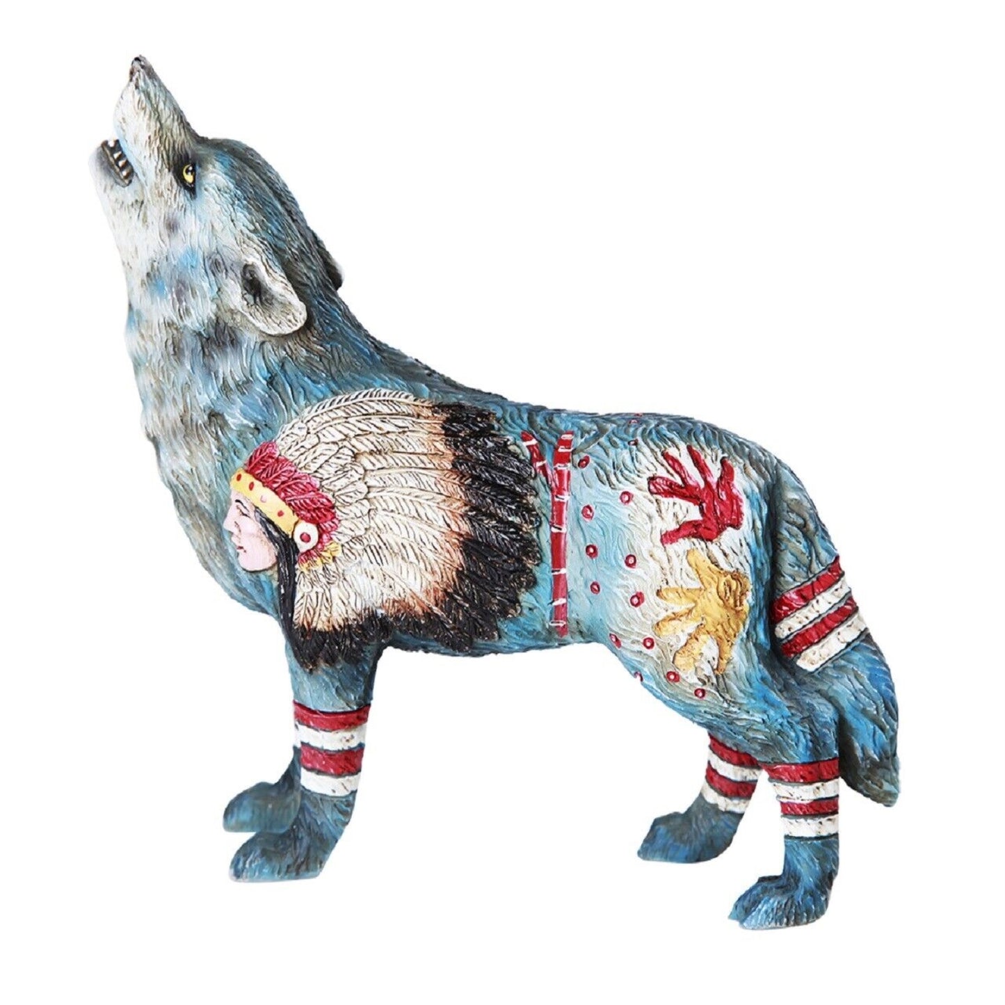 The Wolf Spirit Collection Homage to The Chief Wolf Spirit Collectible Figurine
