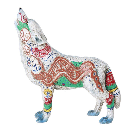 The Wolf Spirit Collection Aztec Wolf Spirit Collectible Figurine