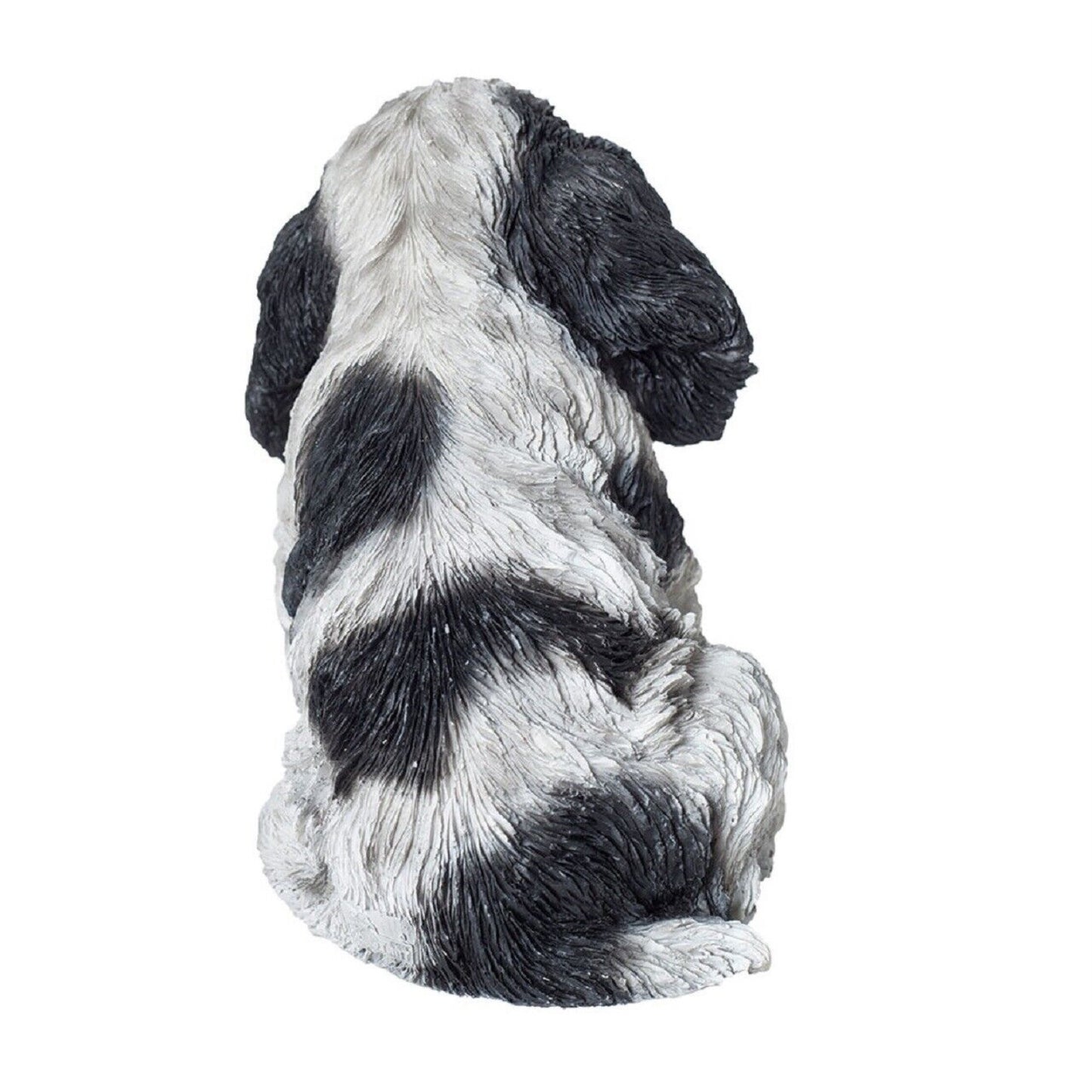 Realistic Animal Sitting Cocker Spaniel Puppy Collectible Home Decor Figurine