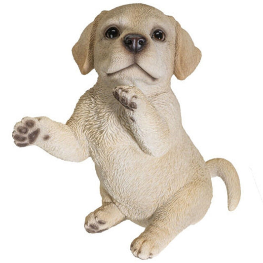 Realistic Animal Labrador Puppy Collectible Home Decor Figurine 6.25 inch
