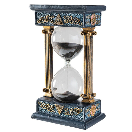 Masonic Sand Timer Home Decoration 7.25 inch