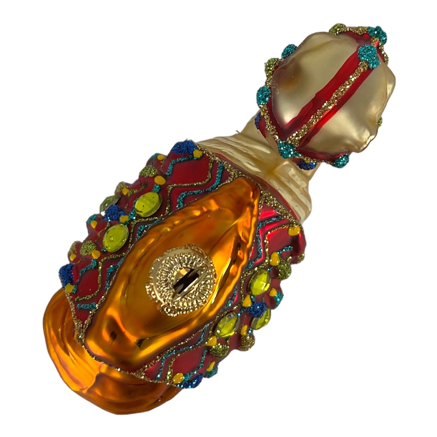 Pinnacle Peak Trading Camel Polish Glass Christmas Ornament Made in Poland Decoration