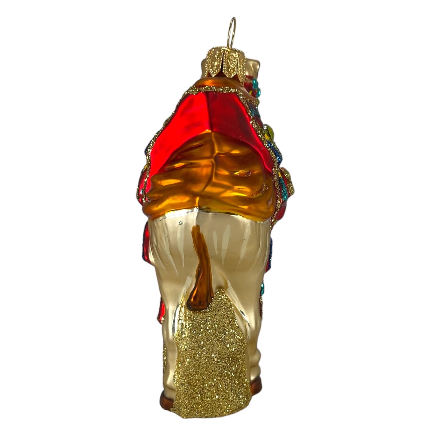 Pinnacle Peak Trading Camel Polish Glass Christmas Ornament Made in Poland Decoration