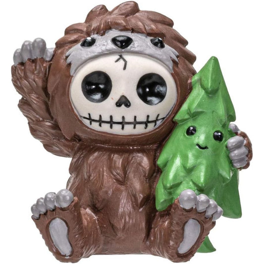 Furrybones Bigfoot Skeleton in Sasquatch Costume Figurine 3 inch