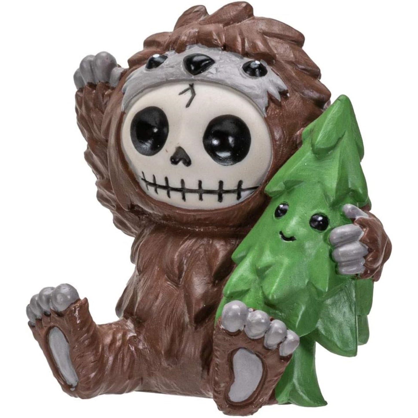 Furrybones Bigfoot Skeleton in Sasquatch Costume Figurine 3 inch
