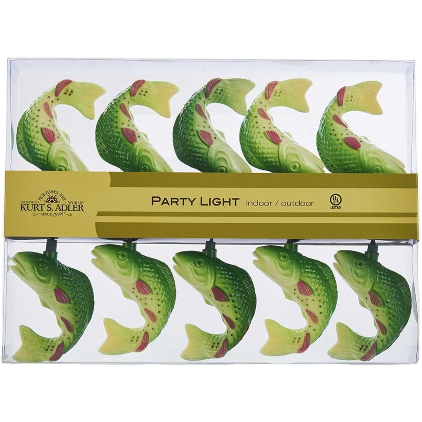 10 Bulb Trout Novelty Light String