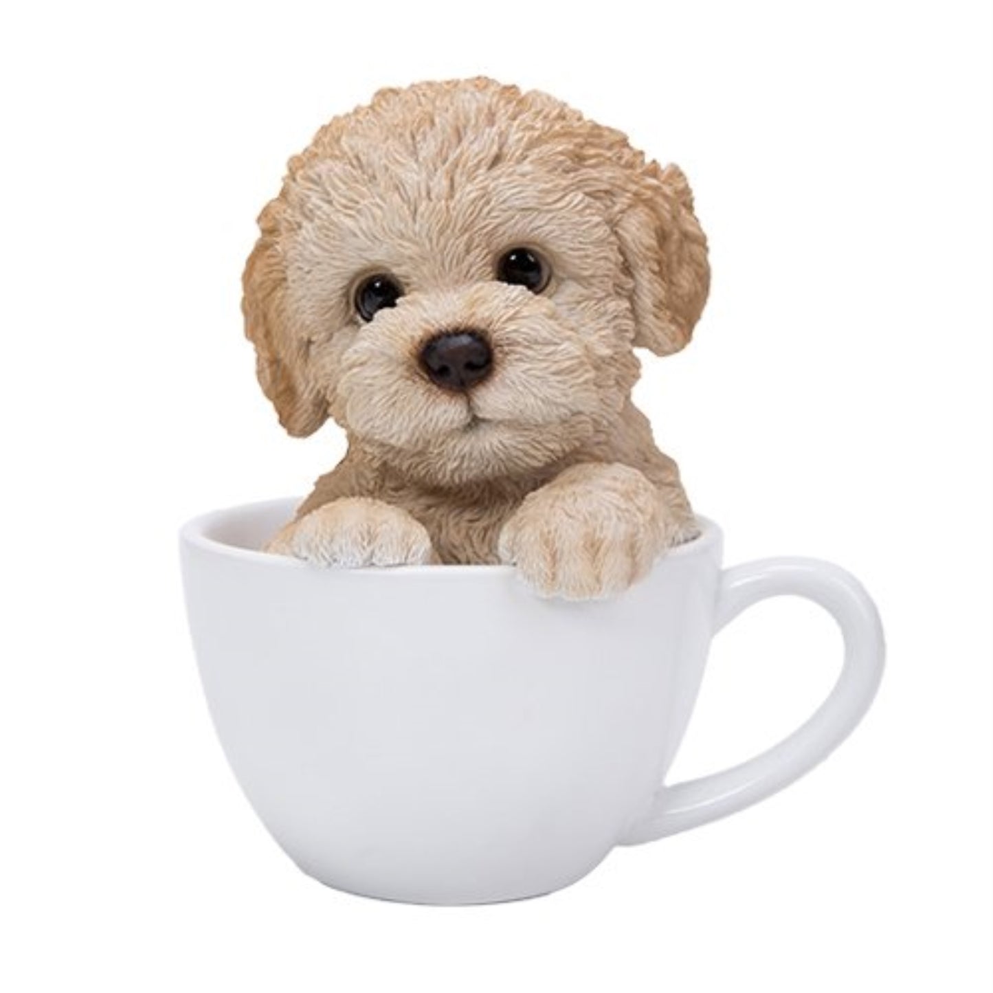 Adorable Teacup Pet Pals Poodle Puppy Collectible Figurine 5.75 Inches