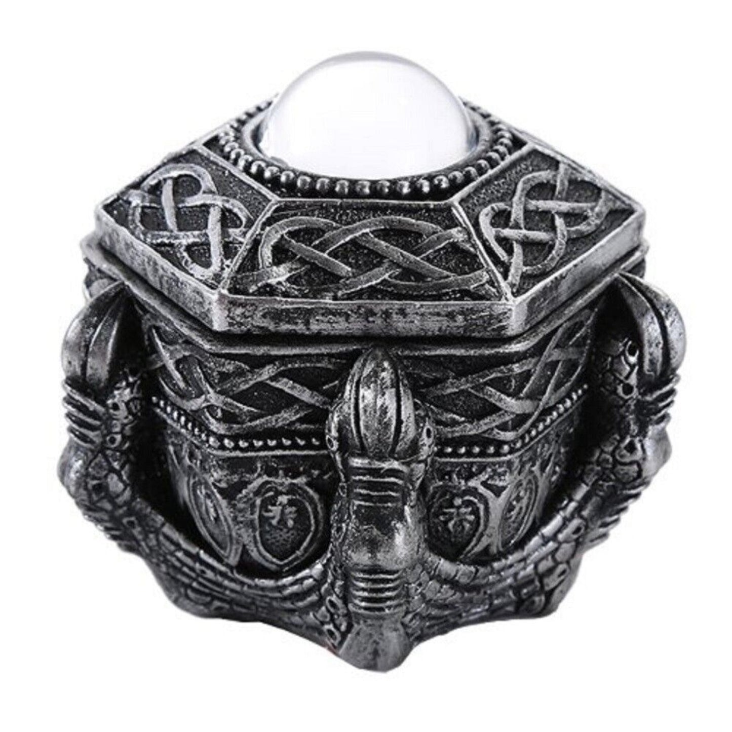 Dragon Claw Box Jewelry Trinket Box 3 inch
