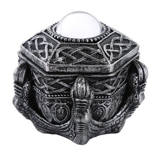 Dragon Claw Box Jewelry Trinket Box 3 inch