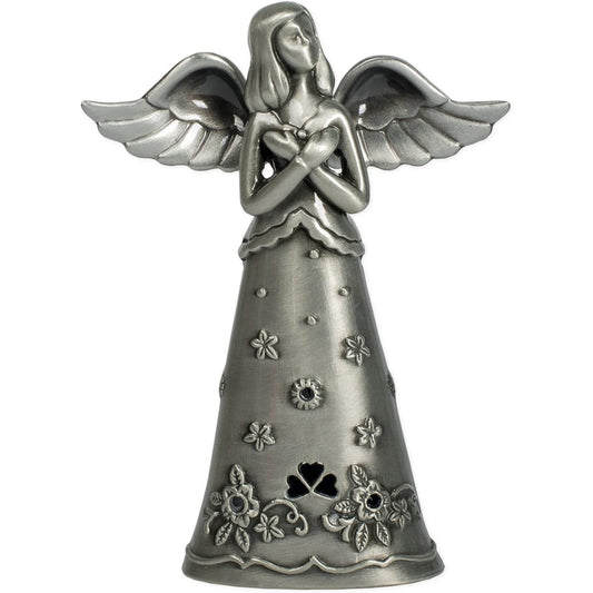 Ganz Angel of Remembrance Metal Figurine 4.75 inch Faithful Angels