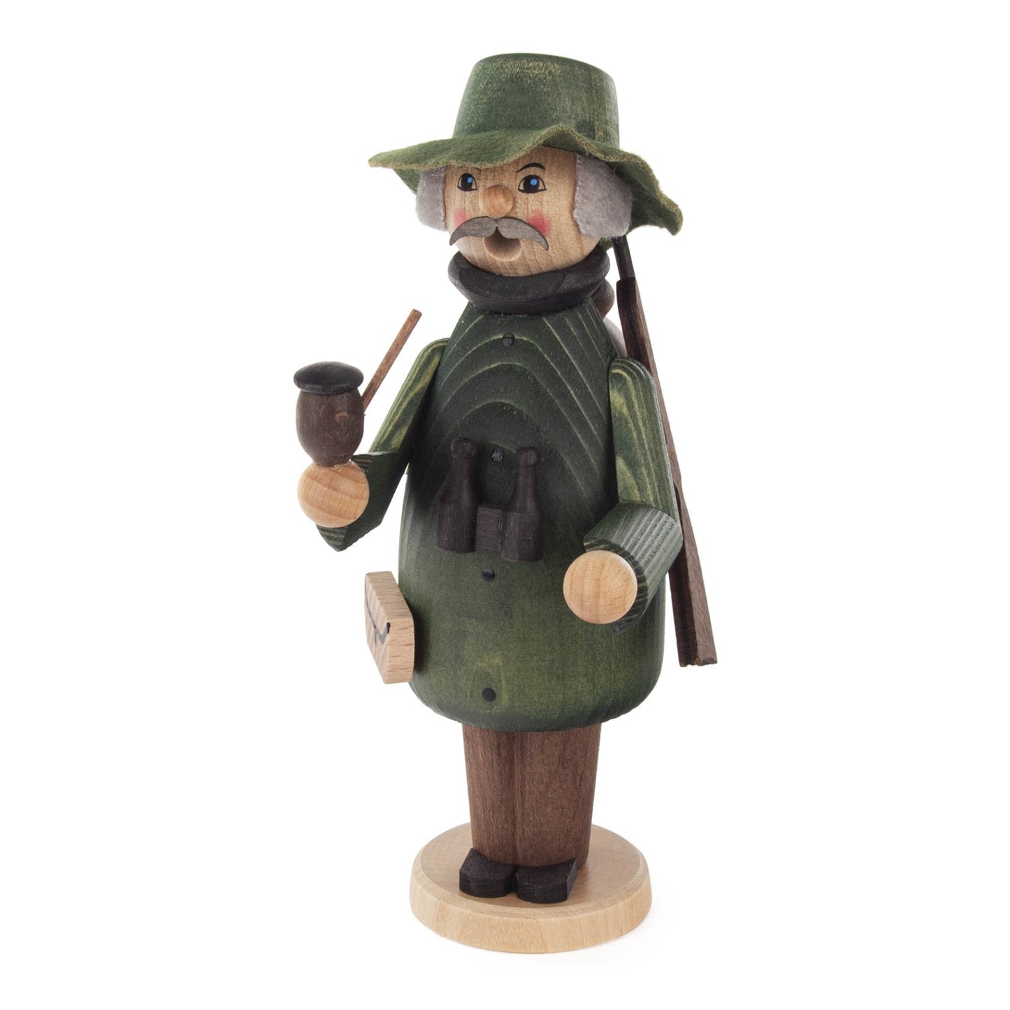 Pinnacle Peak Trading German Wood Smoker Hunter Incense Burner 6.8 Inch