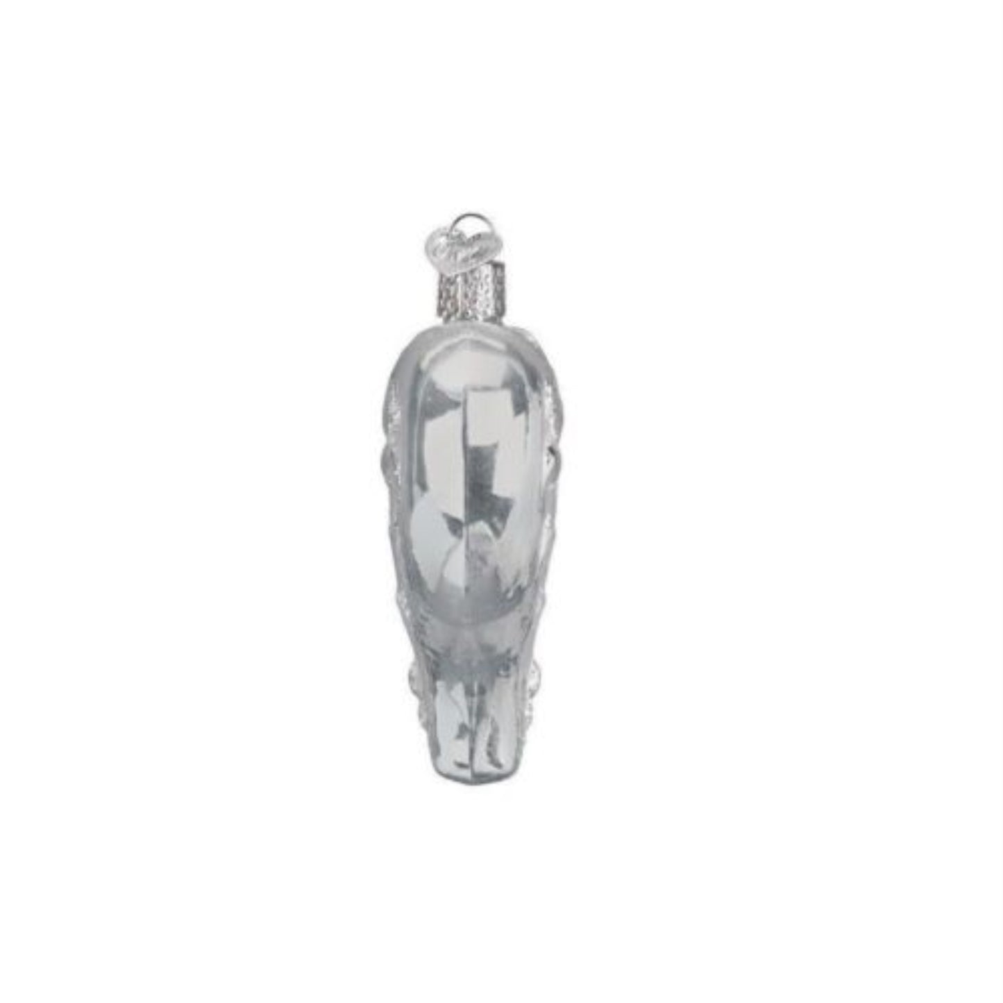 Old World Christmas 25th Anniversary Heart Glass Ornament