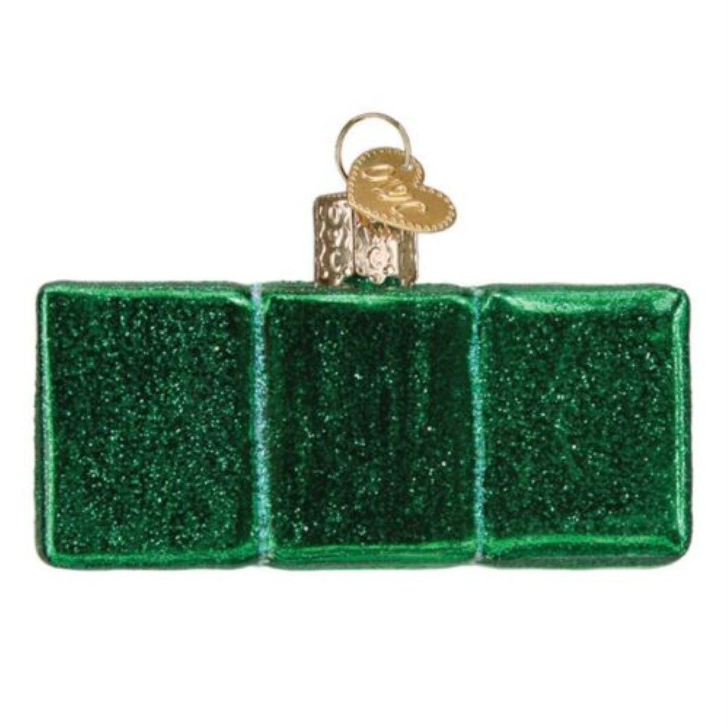 Old World Christmas Glass Blown Tree Ornament, Mahjong