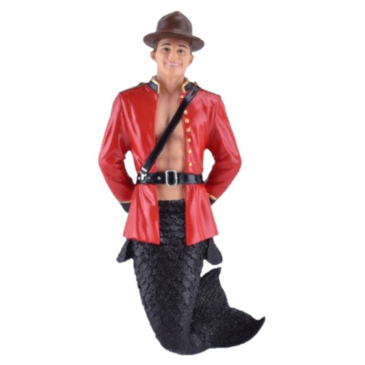 December Diamonds Mountie Merman Christmas Ornament