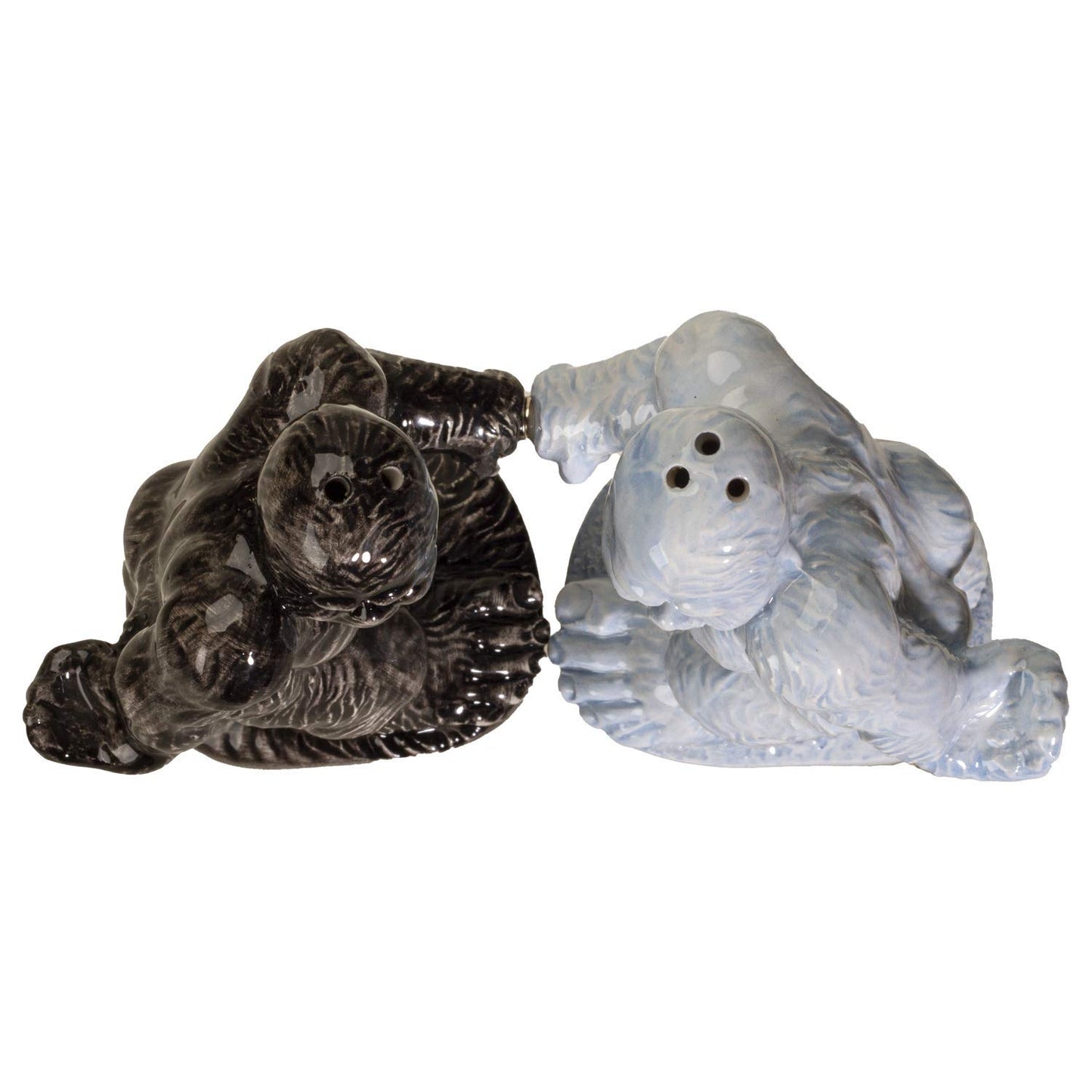 Big Foot Ceramic Magnetic Salt and Pepper Shakers Set