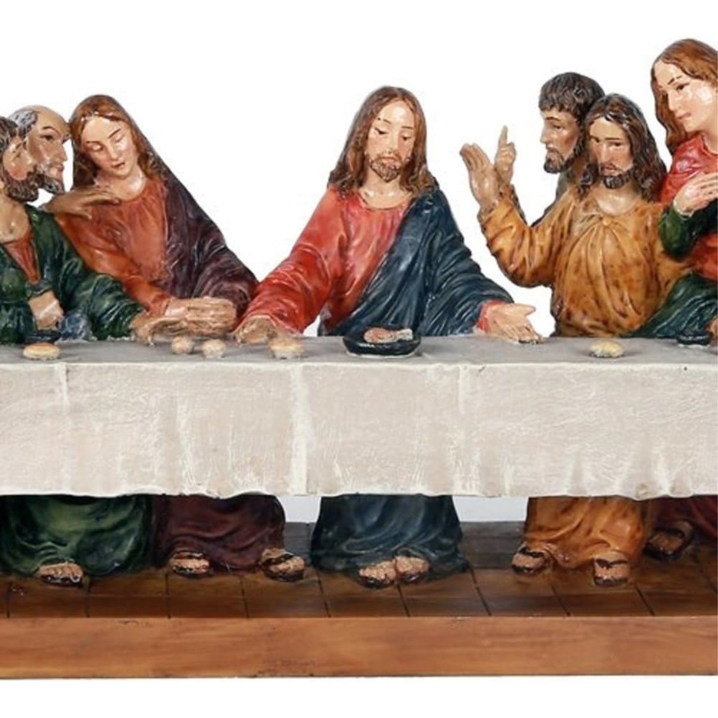 The Last Supper Da Vinci Inspiration Tabeltop Figurine Decorative Gift 12 inch L