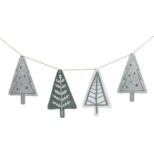 Ganz Metal Christmas Tree Garland Strand 54 Inches Long