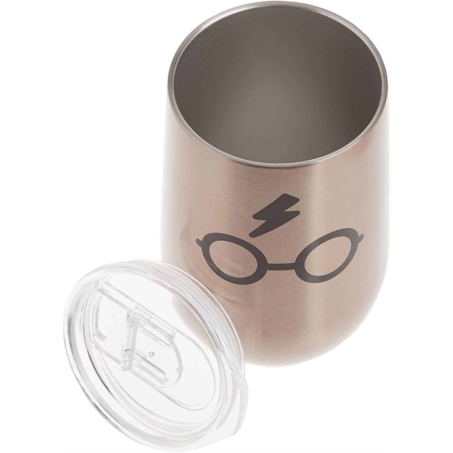 Harry Potter Glasses Gold Stainless Steel Double Wall Insulated Wine Tumbler Mug 16 ounce