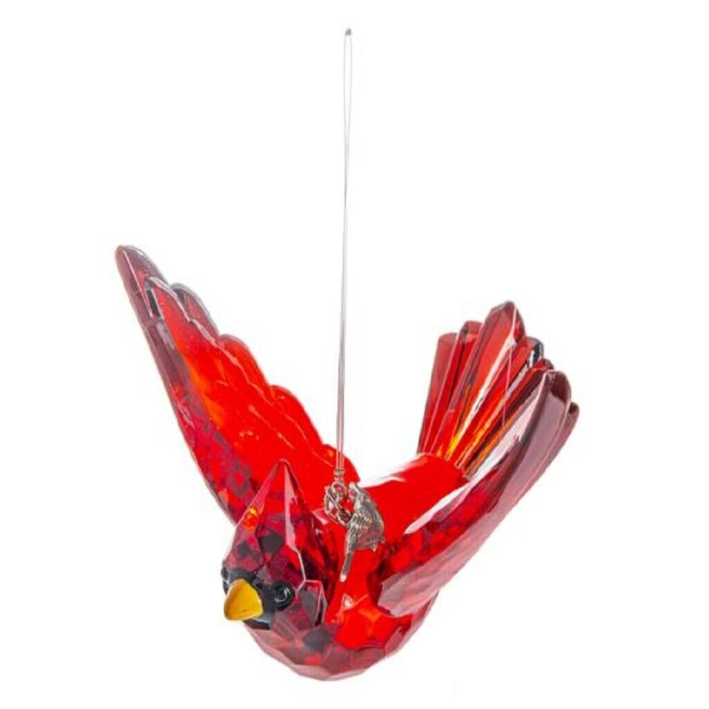 Crystal Expressions Cardinal Acrylic Ornament Bereavement Comfort Joy