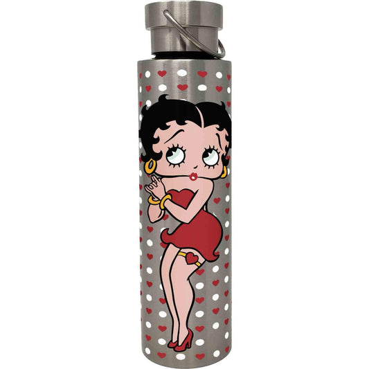 Spoontiques Silver Betty Boop Stainless Steel Bottle 24 oz