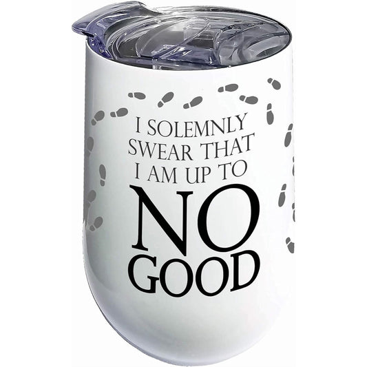Harry Potter Mischief Managed Stainless Steel Double Wall Insulated Wine Tumbler Mug 16 ounce