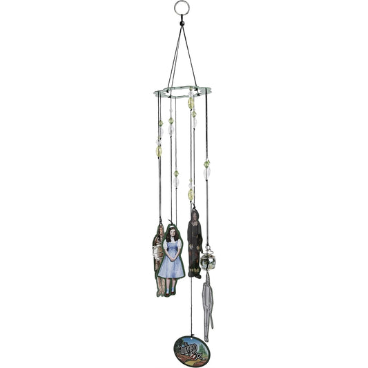 Spoontiques Wizard of Oz Metal Wind Chime Outdoor Garden Décor Backyard and Patio Decoration 17 inch