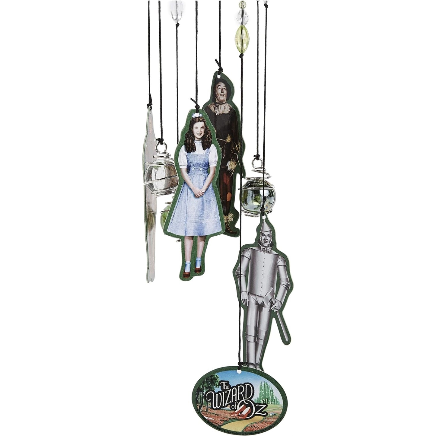 Spoontiques Wizard of Oz Metal Wind Chime Outdoor Garden Décor Backyard and Patio Decoration 17 inch
