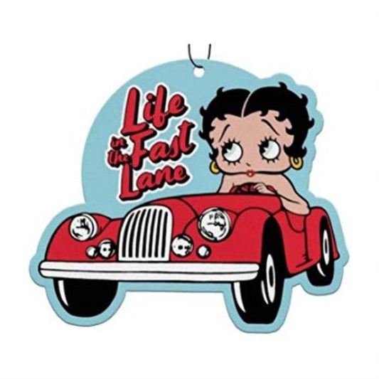 Spoontiques Betty Boop Life in the Fast Lane Air Freshener 3 Pack New Car Scent