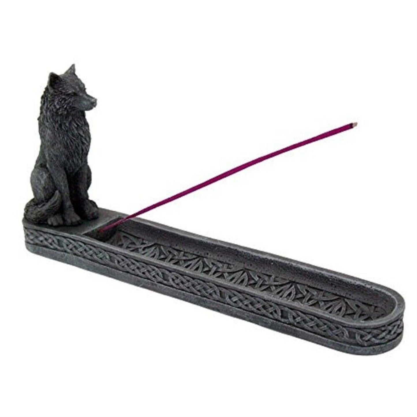 Werewolf Gargoyle Resin Incense Burner Holder 10 inch