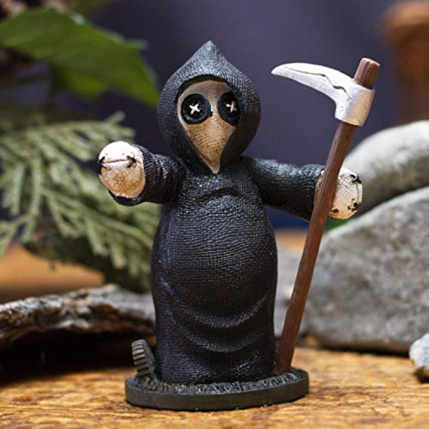 Pinhead Monsters Death Grim Reaper Figurine 4.5 inch by Ruben Macias