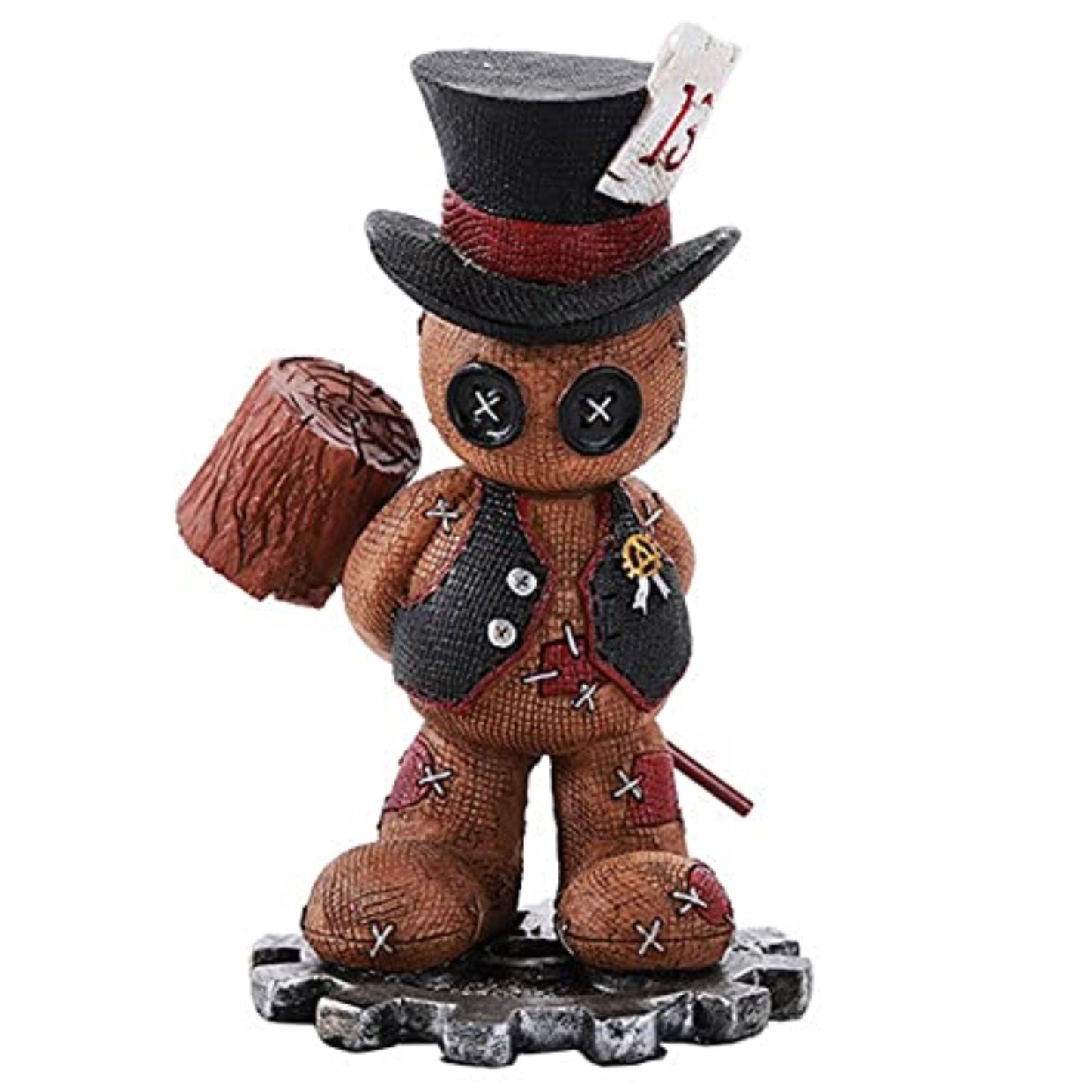 Pinhead Monster Mallet Max Tuxedo Hat with Hammer Doll Figurine 4.5 Inches by Ruben Macias
