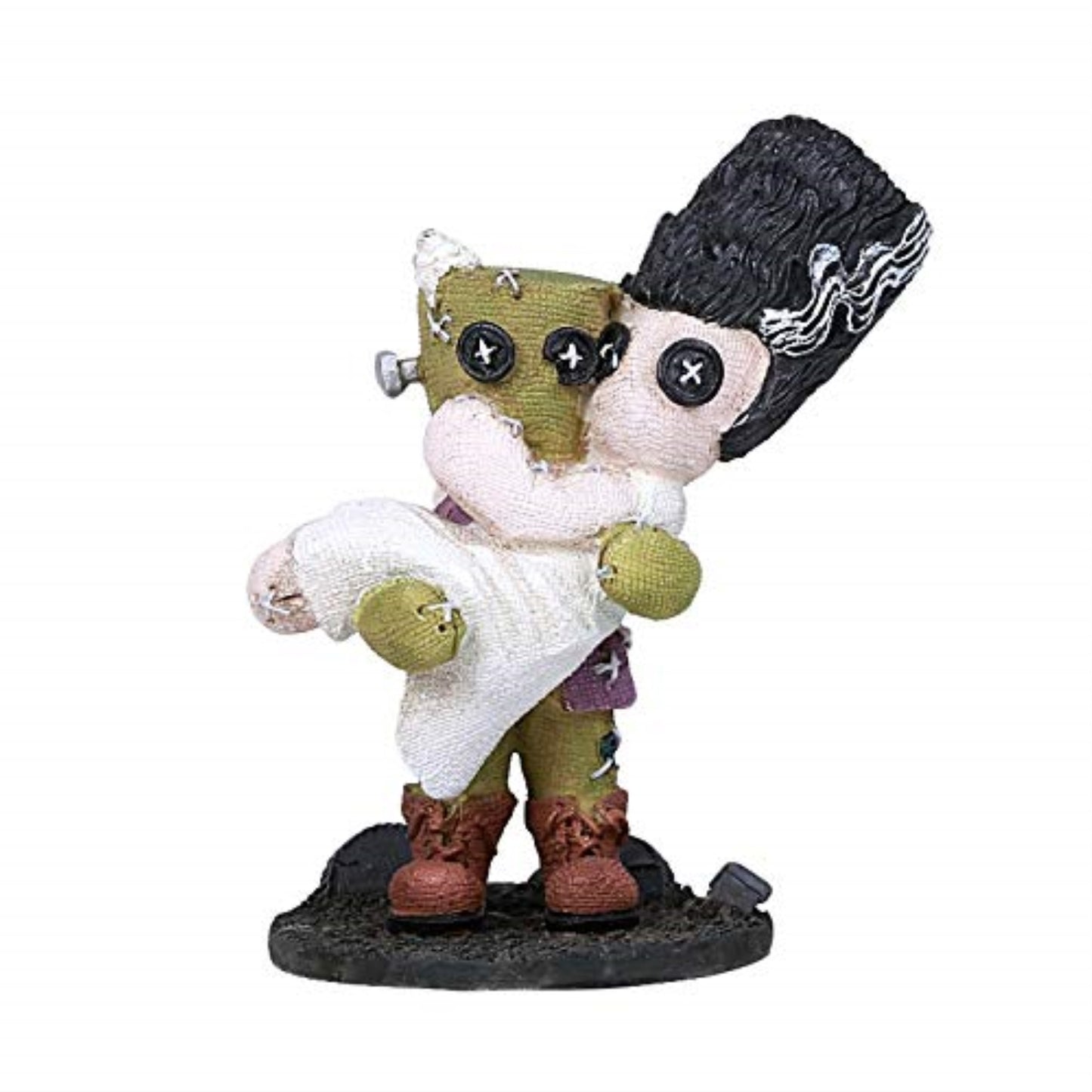 Pinhead Monsters Frankie and The Bride by Ruben Macias Figurine Home Decor 4.25 inch