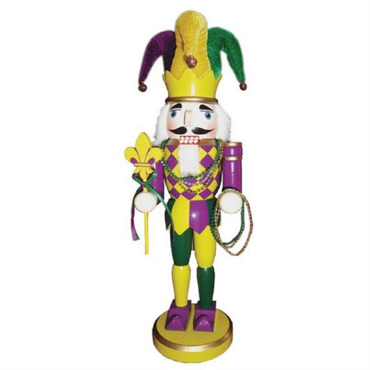 SantasWorkshop 70223 14.5 in. Mardi Gras Nutcracker