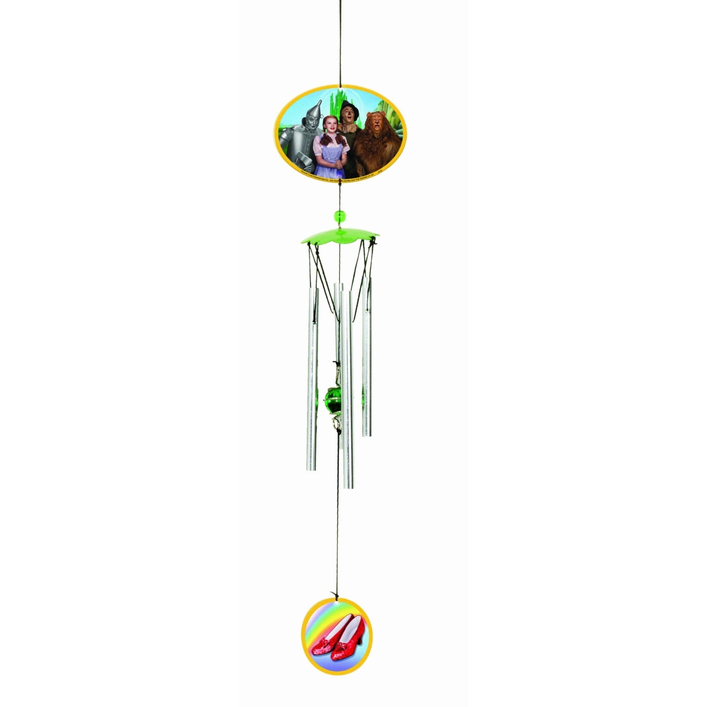 Spoontiques Wizard of Oz Metal Outdoor Garden Wind Chime Patio Decoration 18 Inch