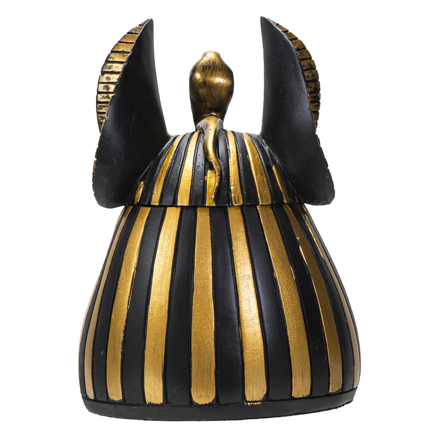 Ancient Egyptian Anubis Stationery Jewelry Trinket Keepsake Box Resin Figurine