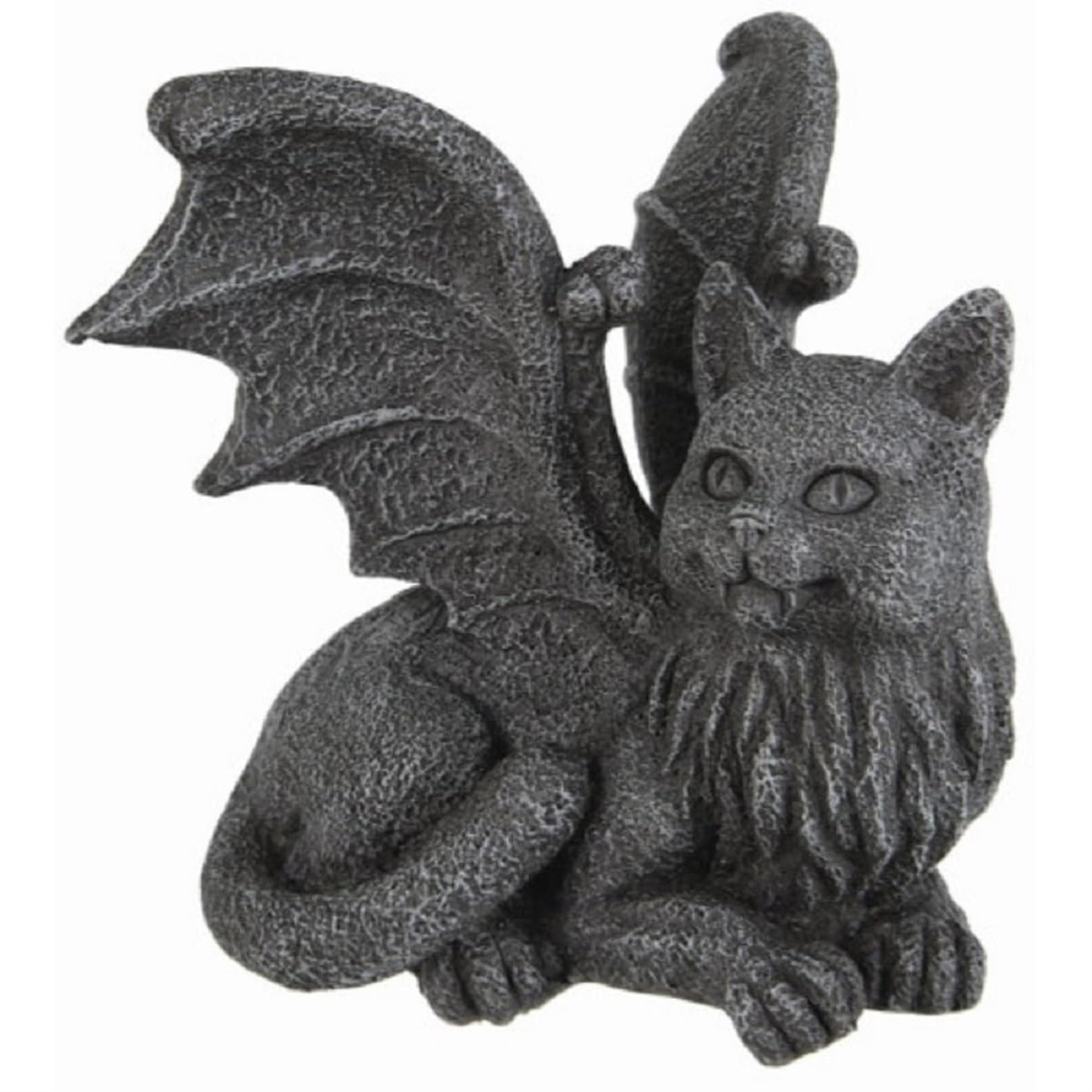 Cat Gargoyle PC Computer Topper Resin Figurine 4.5 inch