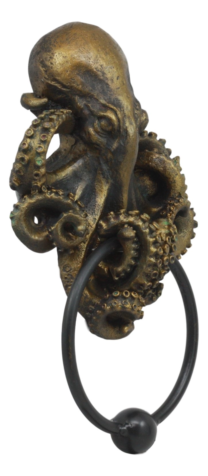 Deep Ocean Creature Octopus Kraken Monster Resin Decorative Door Knocker 8.5 inch