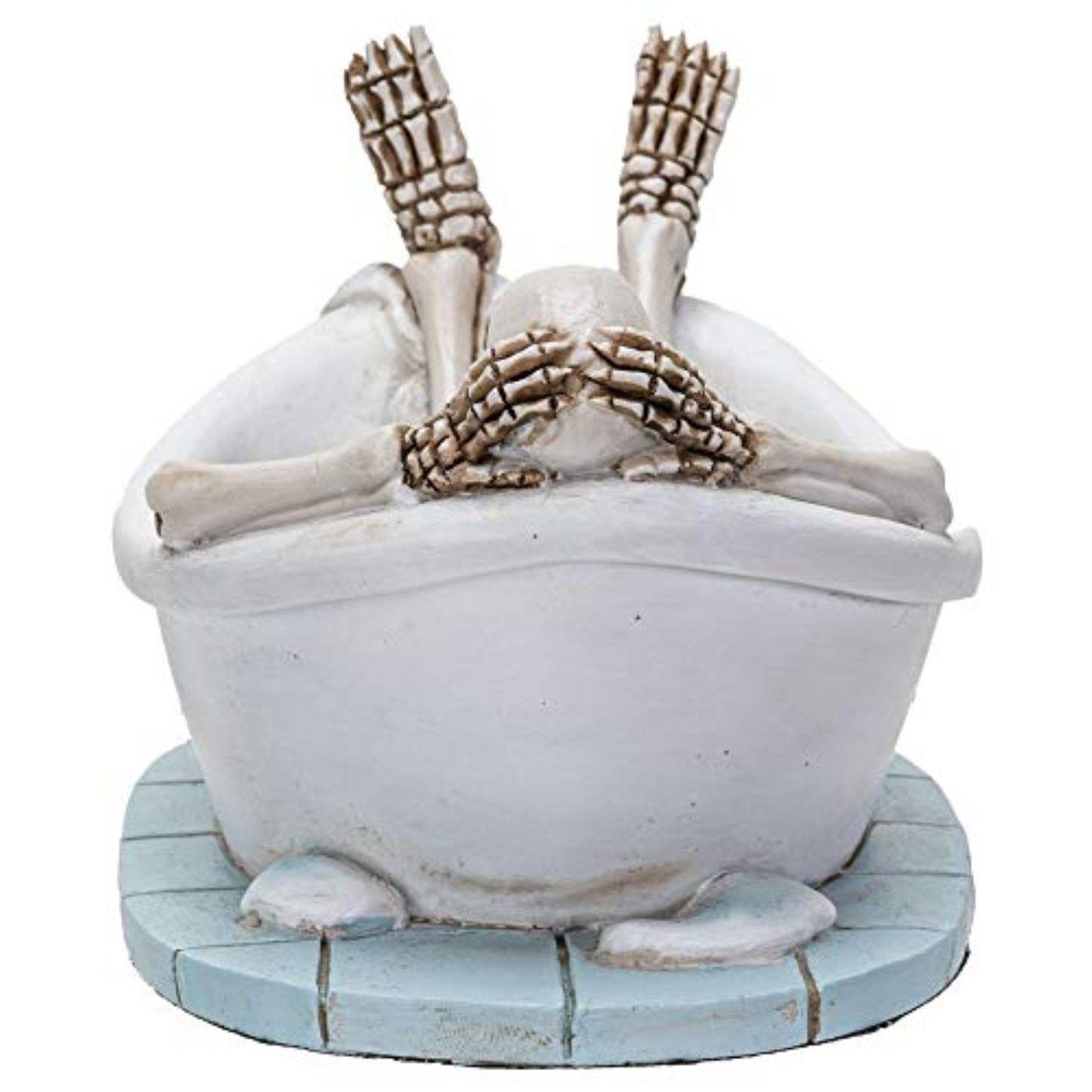 Life After Death Skeleton in The Bath Tub After Life Home Decor Resin Figurine 5 x 2.75 inch