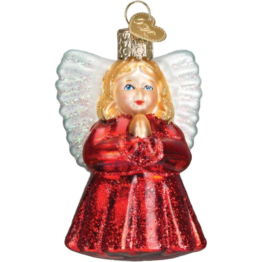 Old World Christmas Glass-Blown Ornaments Tree Baby Angel (#10204)