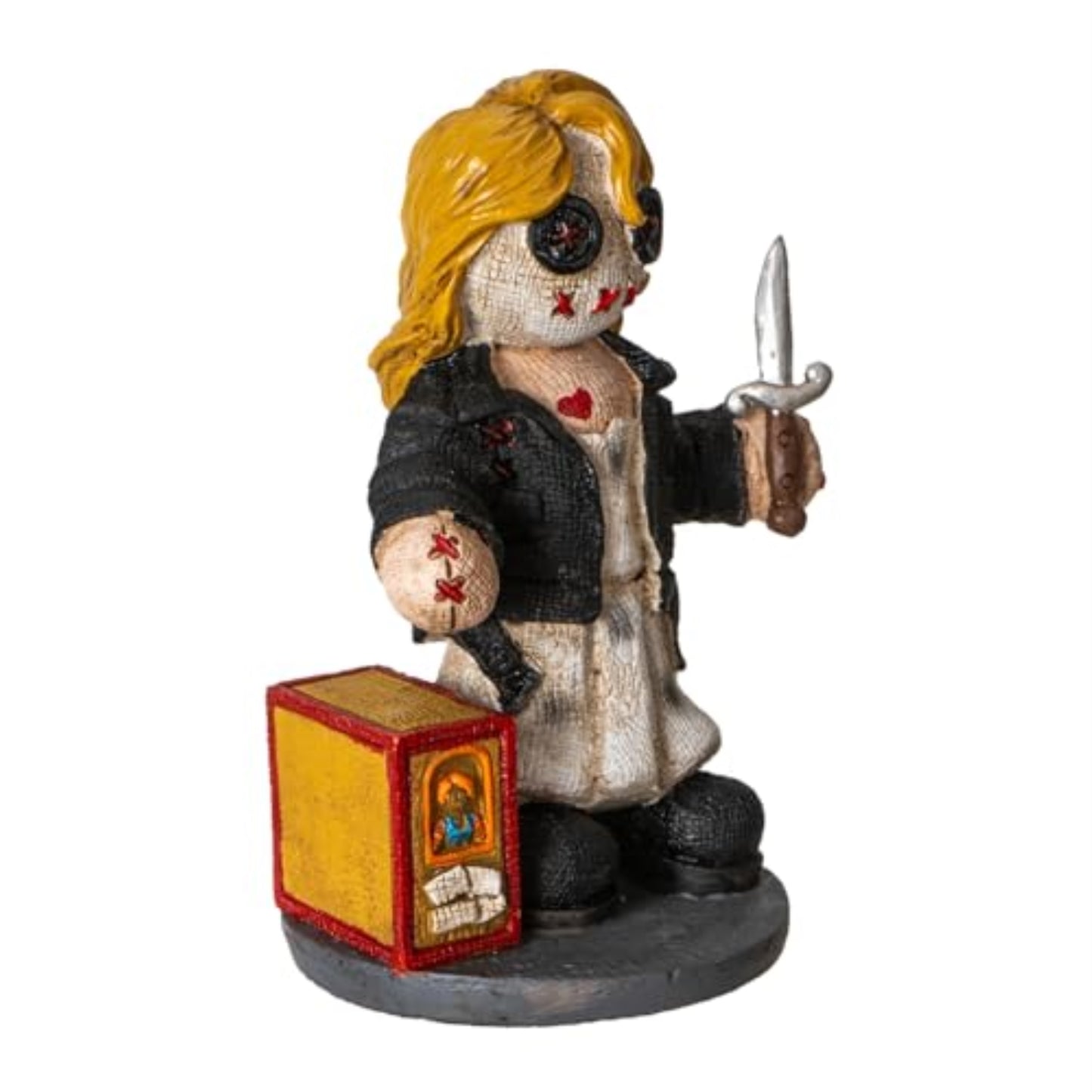 Pinhead Monster Tiff Holding Dagger Collectible Resin Figurine 4.3 inches by Ruben Macias