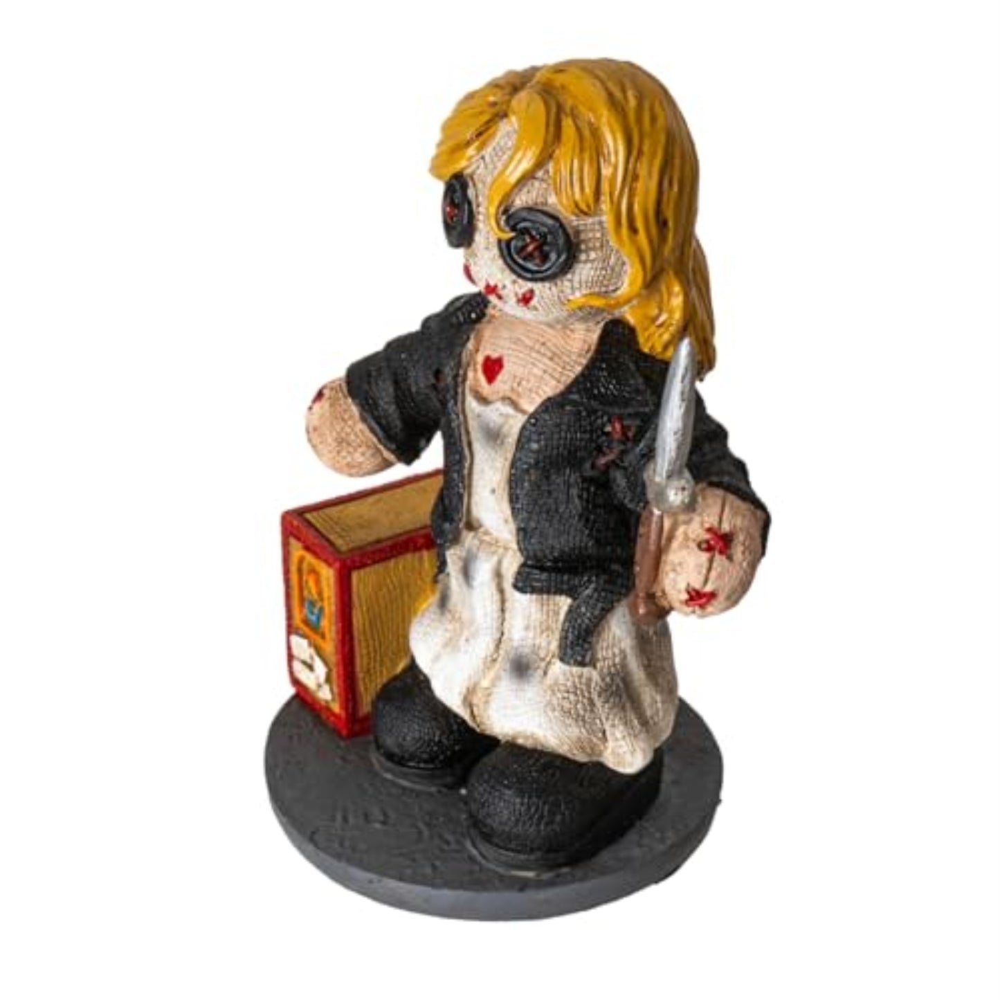 Pinhead Monster Tiff Holding Dagger Collectible Resin Figurine 4.3 inches by Ruben Macias