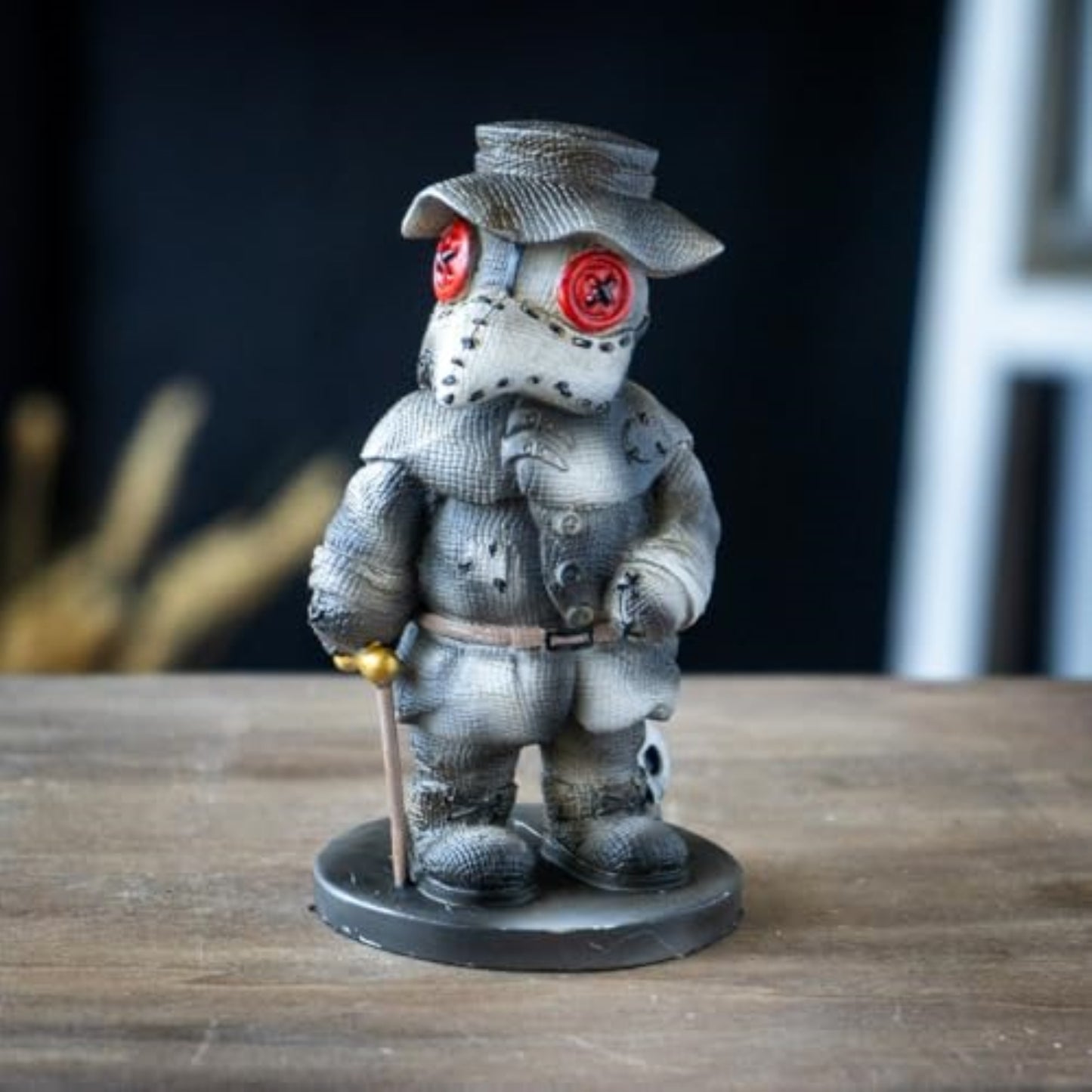 Pinhead Monsters Dr. Plague Collectible Resin Figurine 4.5 inch by Ruben Macias